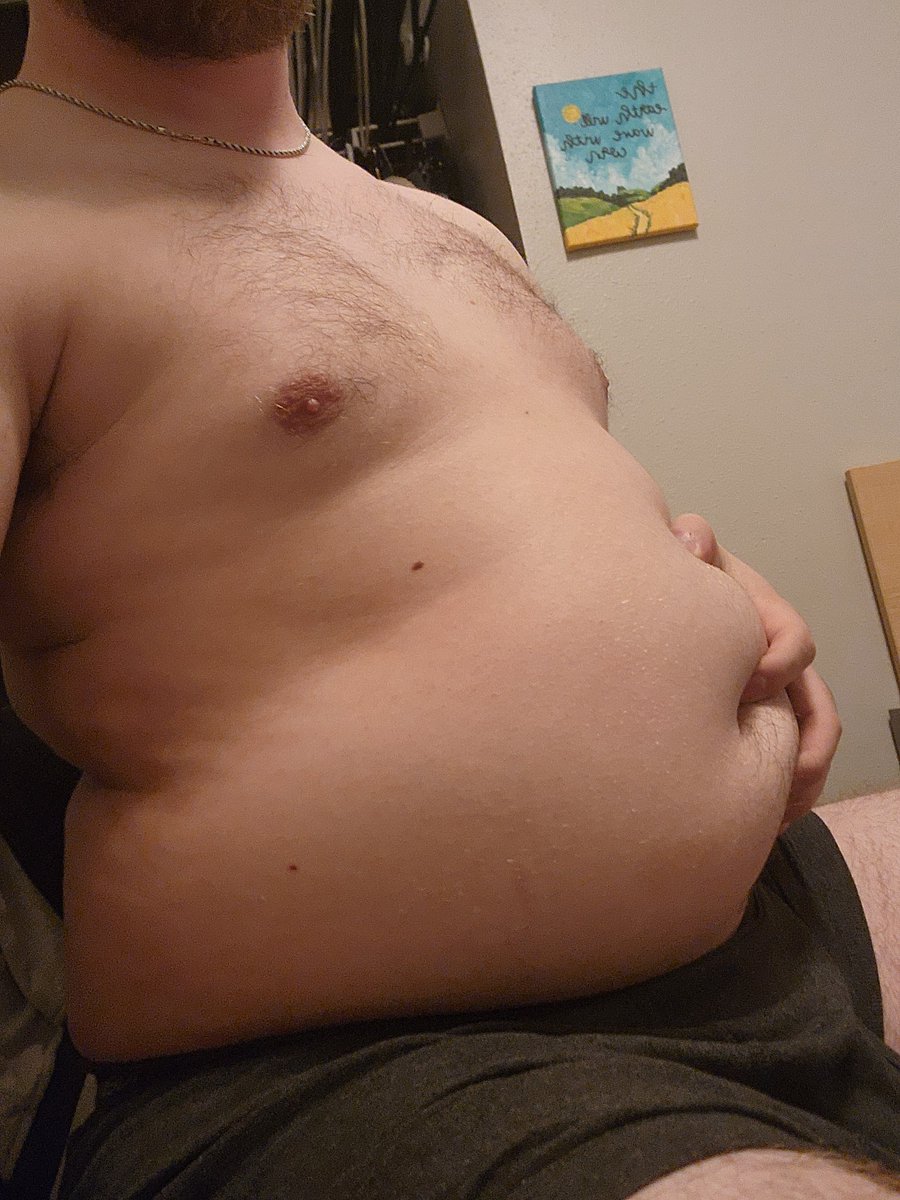 bigbo_operboy's tweet photo. Finally surpassed 210lbs today!

I need to get bigger...
Someone willing to help with that?😏

#fat #fatter #fatty #obese #gay #gainer #gay #gayner #feedee #feeder #growing #big #growingbig #bigger #growingbigger #gain #gaining #obesity #weight #weightgain #moobs #belly #boybelly https://t.co/G6G2WnBraw