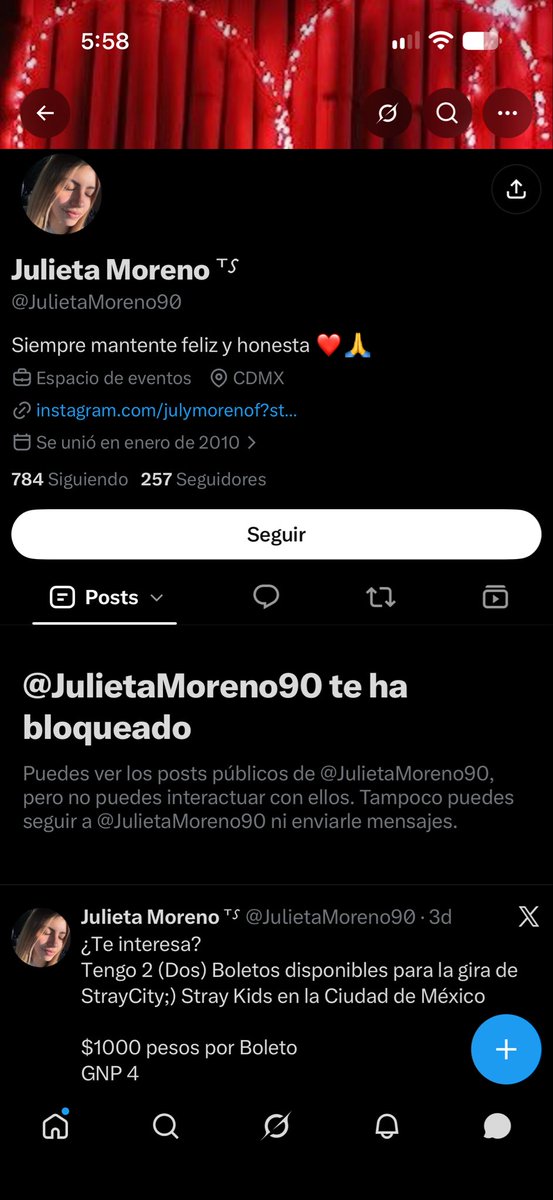 AlanFranco698's tweet photo. @TheThinWhiteDuh Acá otros 2 perfiles de estafa, intercambiaron fotos de perfil y cambiaron su @ https://t.co/uG1jQZd1YG