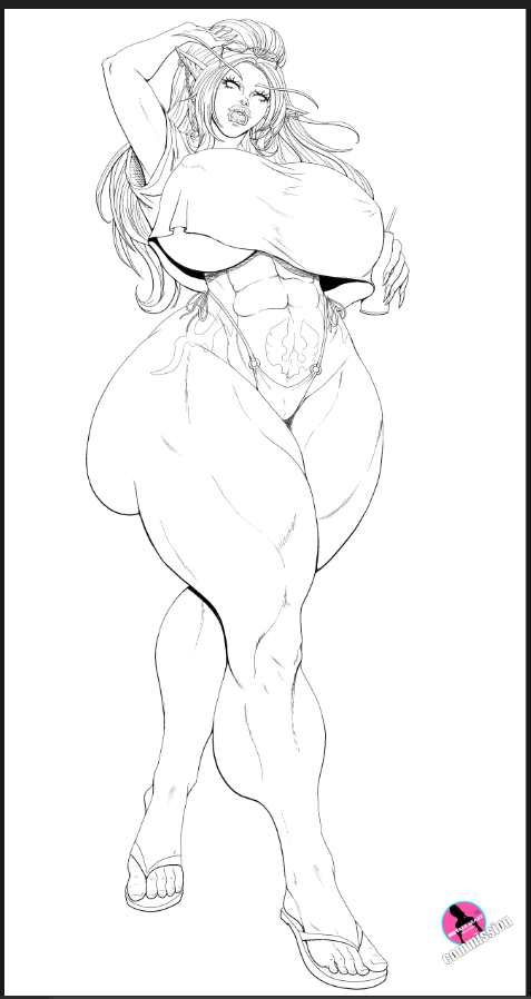 Metalexsart's tweet photo. " GTAmission" Tynaria GTA6 cover inks, sfw version 😏for @Dander0002 , thank u so much!! https://t.co/yJI8ojZx2P