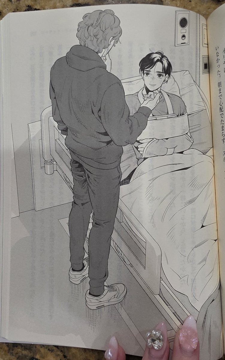 shaneholIanders's tweet photo. my heated rivalry jpn ver came home 😭😭 multiple art panels i'm in TEARS they're my babies 😭😭😭 https://t.co/jlmZvVoWwN