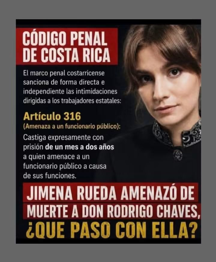 RafaelBarq50625's tweet photo. LOS RUEDA (origen argentino) EN COSTA RICA.
Una pidió que mataran a Rodrigo Chaves Robles Presidente 2022 -2026
La otra es considerada parte importante de la “prensa canalla”.
El magistrado sin visa que, desde la Sala Cuarta, mantiene al Ejecutivo atado de manos. https://t.co/ehlEONbG7T