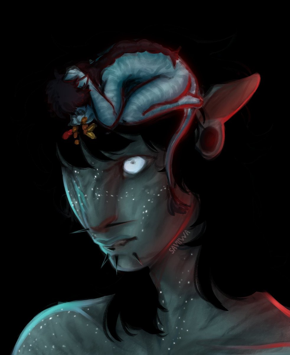 saviiwa's tweet photo. @fuzzinkkk @_VGen_ some of my most recent works (you can see I'm very focused on na'vi 😭), i draw and photobash as well! https://t.co/VpWd9HqHqt