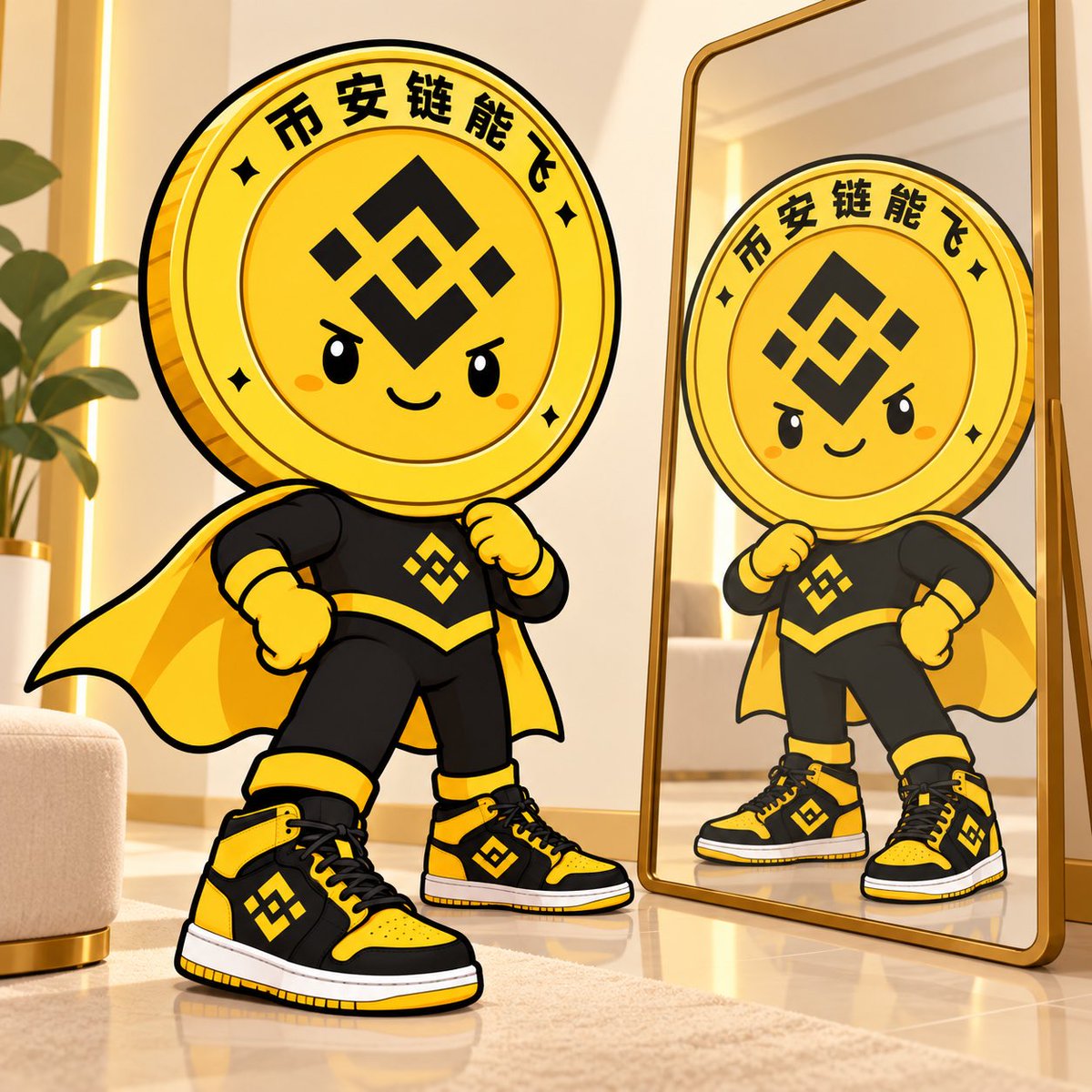 BnbChainCanFly's tweet photo. BNB Chain Can Fly with the Binance Shoes

 #币安链能飞 https://t.co/pellxW3aHX