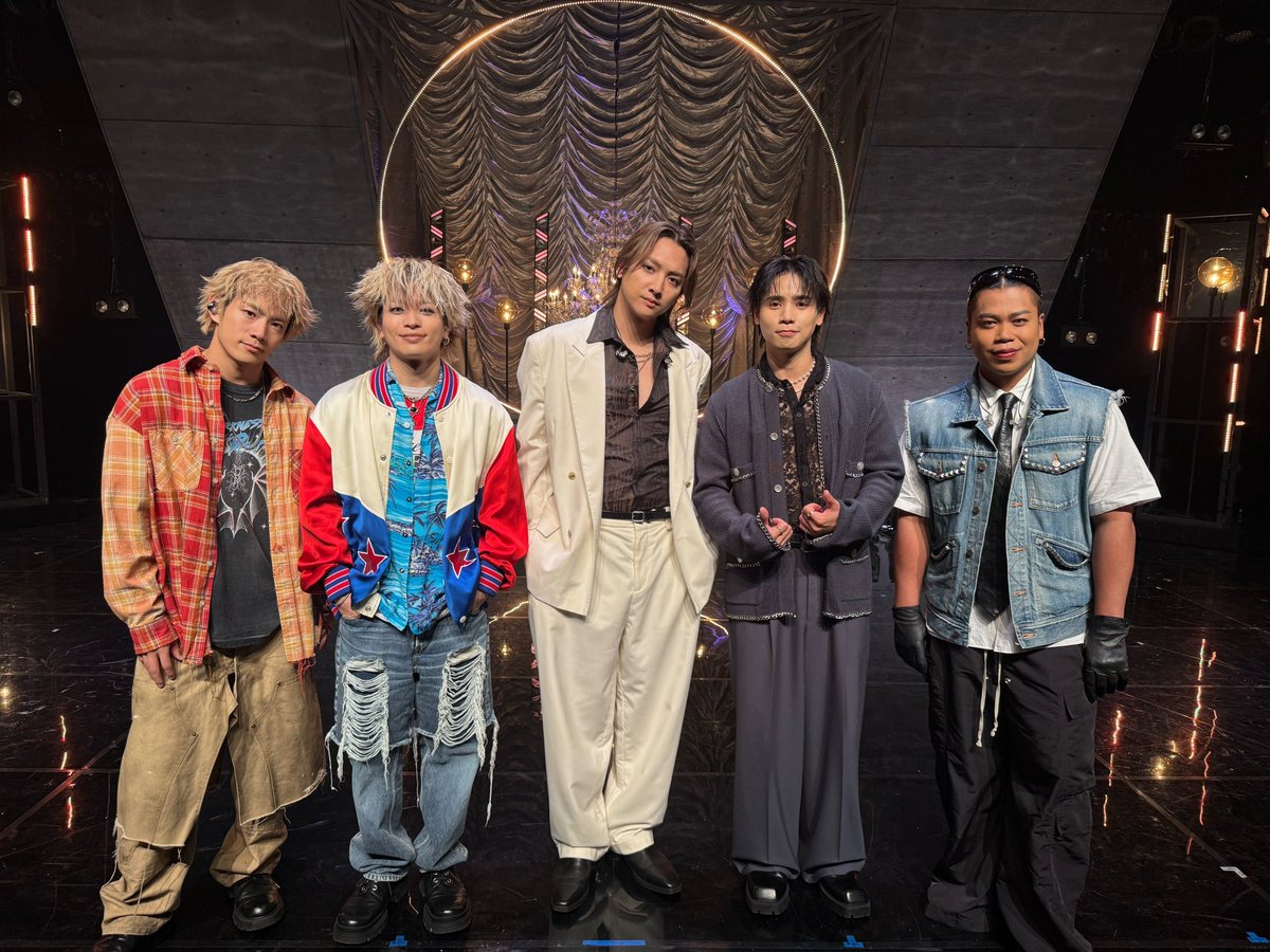 ma55iveofficial's tweet photo. TBS「#PLAYLIST」

#MA55IVE THE RAMPAGEが出演しました✨
ご覧いただきありがとうございました！

New Album「DEPARTURE」本日ついにリリース✈️
ぜひお楽しみください🌟

┈┈┈
MA55IVE THE RAMPAGE『DEPARTURE』
🎧https://t.co/nrycEoin05
🎥https://t.co/F3OlG1pX7n
💿https://t.co/WR2MikCF0H
┈┈┈

@TBSmusicTV 
@yamachiho1006 @ura_river_ @TAKAHIDE_rmpg_
