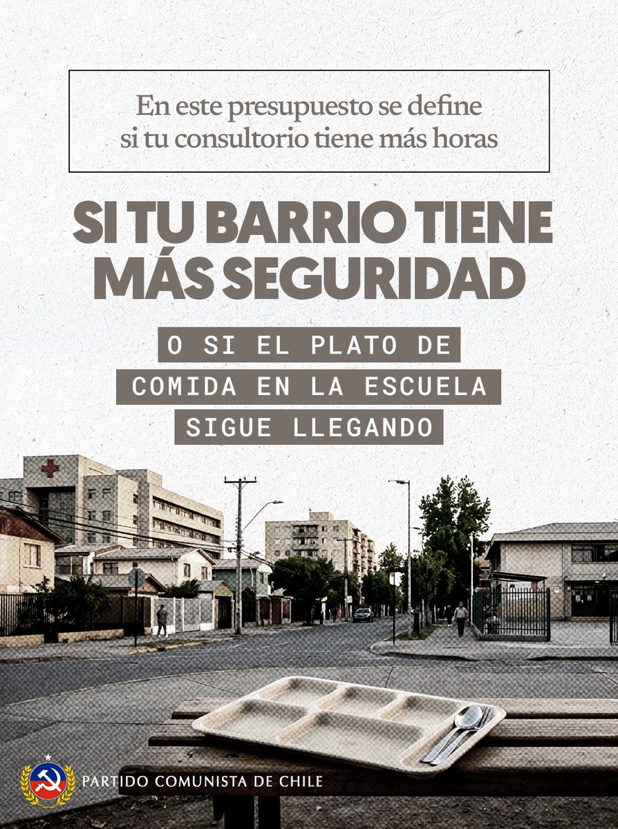 PCdeChile's tweet photo. Desde este miércoles comienza en el Congreso Nacional la discusión del Presupuesto 2027. Una discusión sobre las prioridades del Estado y sobre el destino de los recursos públicos.

No es solo una cuestión de cifras: es decidir qué derechos se garantizan, qué necesidades se atienden y a quiénes se pone al centro de las políticas públicas.