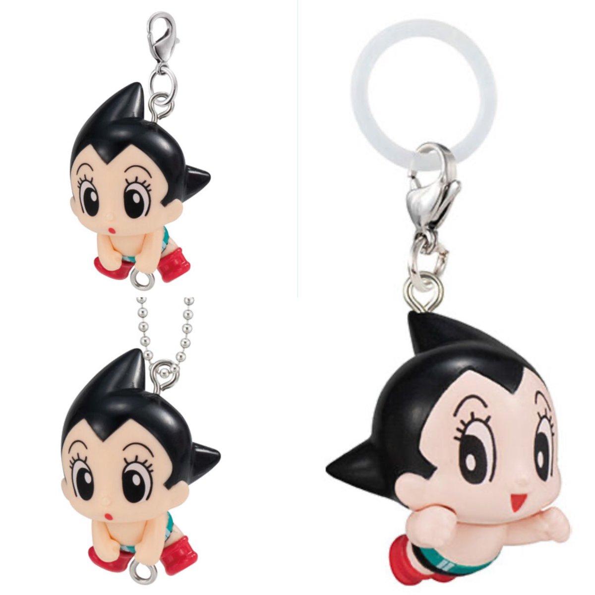 wooosong_'s tweet photo. 手塚治虫キャラクター めじるしアクセサリー つまんでつなげてますこっと 鉄腕アトム ランダム ガチャガチャ めじるしチャーム キーホルダー 交換 

【譲】 レオ
【求】 アトム (🦀激求)

郵送🙇🏻‍♀️
お気軽にリプorDMしてください！ https://t.co/GPjqsGCz3j