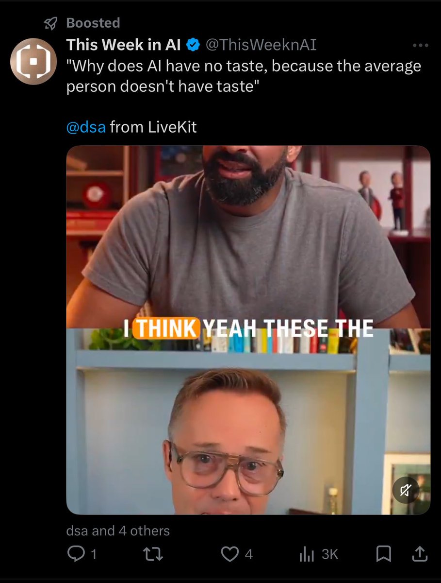 GaysInSpaacee's tweet photo. if you block companies that give you ads twitter will start just showing you shitty boosted posts about ai. got these in under 5 minutes.
im so tired of ai. https://t.co/pOBxHQq868