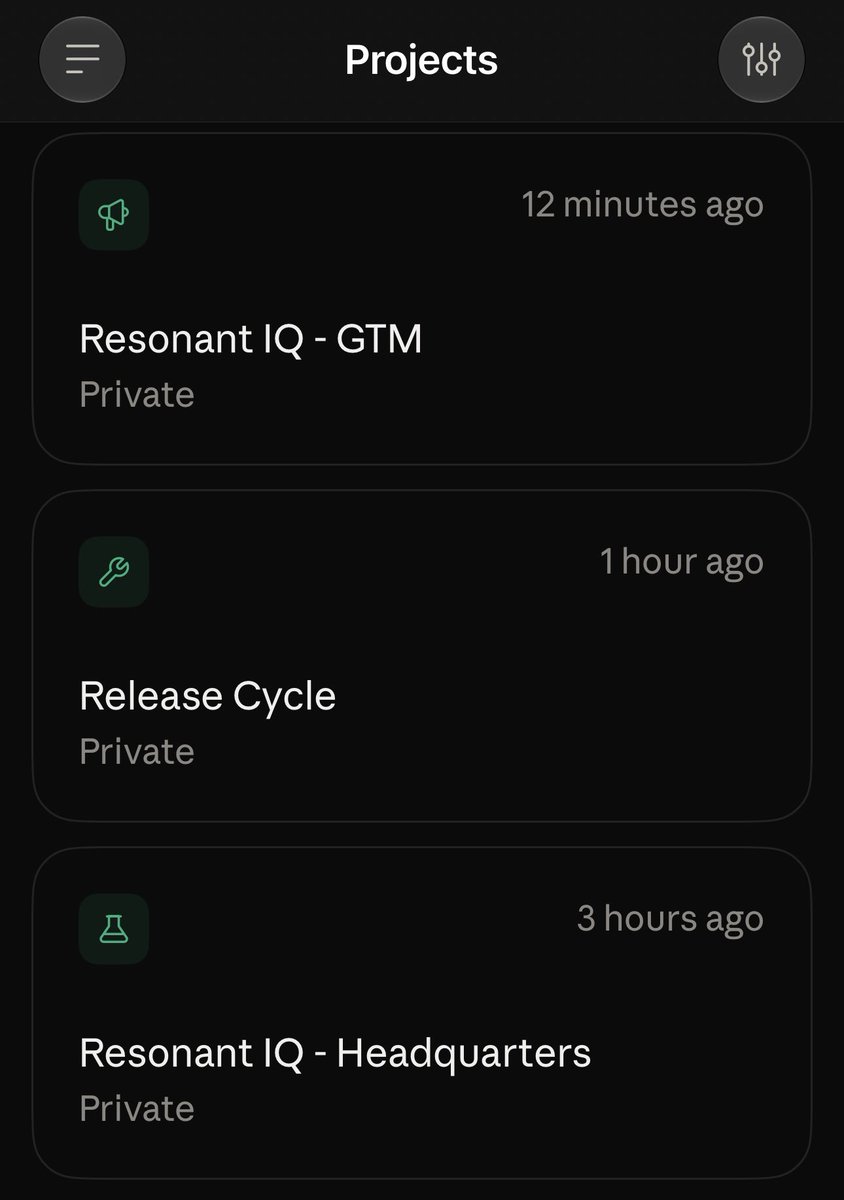 zaridan's tweet photo. Why does @claudeai show “Private” on projects? Will we maybe be allowed to share projects soon, hrmmm? 🤔🧐
@ClaudeDevs 
#wishfulthinking https://t.co/VJuVZimX7V