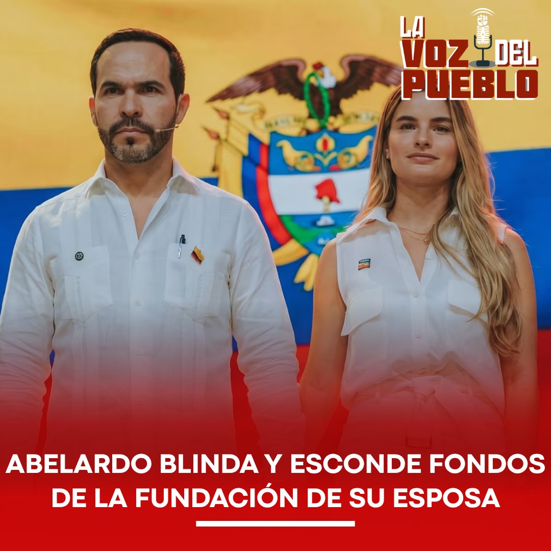 lavozdepueblo1's tweet photo. 🚨 ABELARDO OCULTARÍA DINEROS DE FUNDACIÓN DE SU ESPOSA

El pulso por la transparencia tras la emergencia del sismo del pasado 10 de agosto escaló a niveles críticos. El vicepresidente del Senado de la República, Alejandro Ocampo, denunció públicamente que el presidente Abelardo de la Espriella estaría ejecutando maniobras jurídicas para evitar revelar el monto exacto de las donaciones recibidas por la fundación "Colombia Luz y Sonrisas", entidad privada que es liderada por la primera dama, Ana Lucía Pineda.

Según lo expuesto por el congresista, en lugar de responder al requerimiento formal de información pública sobre los recursos destinados a los damnificados del Valle del Cauca y otras zonas afectadas, el mandatario busca apartar a la funcionaria judicial que admitió la acción de amparo presentada. Ocampo enfatizó que ni la Presidencia de la República, ni el Ministerio de Hacienda, ni la dirección de la fundación han presentado balances o cifras claras sobre el recaudo y su respectiva ejecución, a pesar de que las cuentas de la organización fueron difundidas masivamente por medios estatales como Radio Nacional y Señal Colombia, y respaldadas públicamente por ministros como Rodrigo Lara. El legislador advirtió que continuará las acciones judiciales hasta que se conozcan los soportes contables y el destino real de los fondos donados por la ciudadanía.