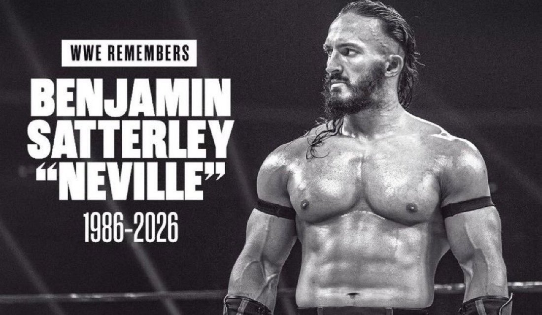 Fightful's tweet photo. NXT pays tribute to Neville/PAC.

He was so important to the Black and Gold era of NXT. 

#WWENXT https://t.co/dx7j3uO39g