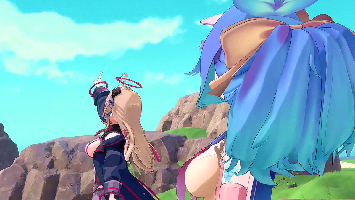 Pichirah's tweet photo. A duo performance that will pierce the heavens!! Watch LAZULI &amp; Emiliya in Sorairo Days! ☀️
➡️https://t.co/JIYGWqQYCt https://t.co/jVvtIYGVVT