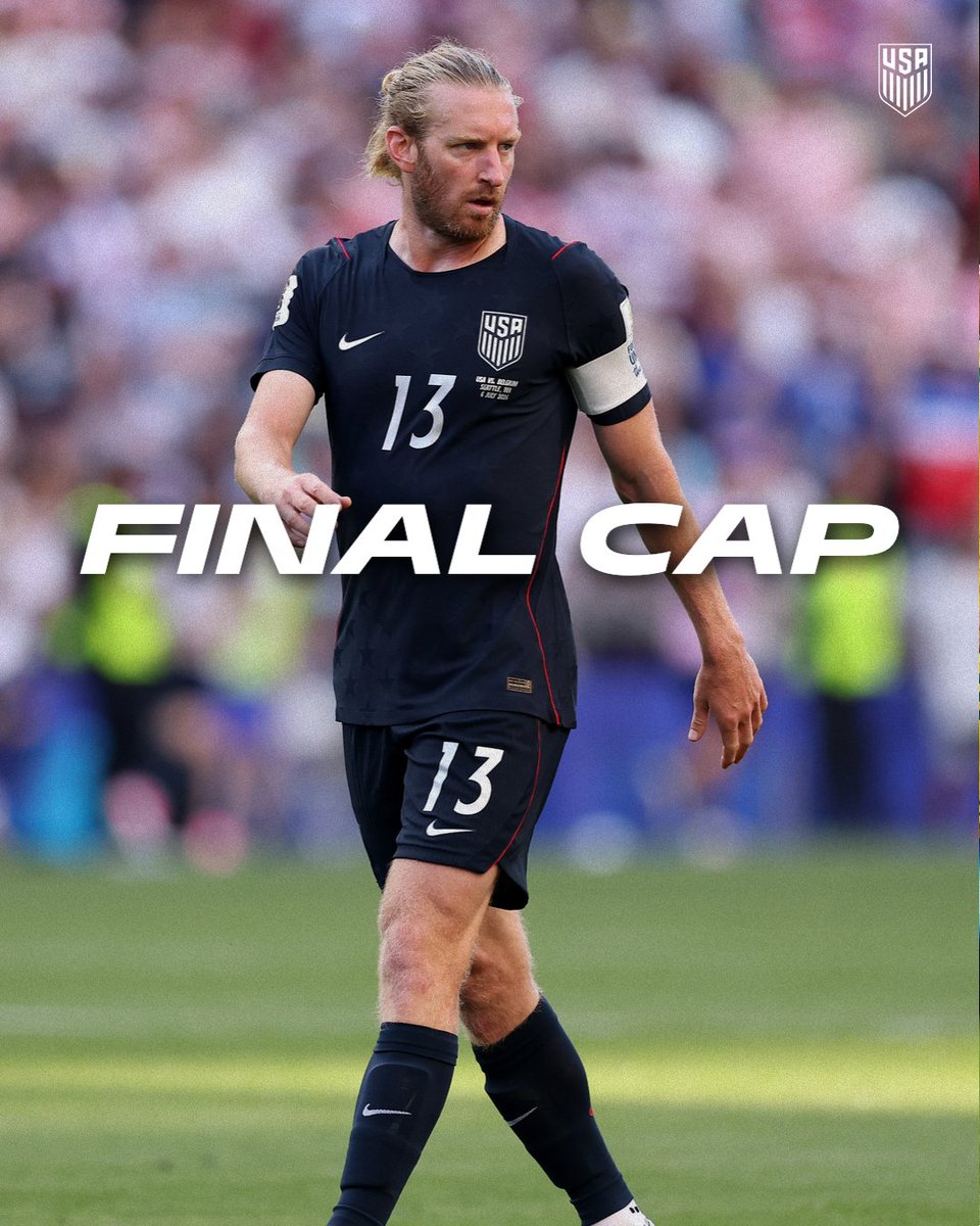 USMNT's tweet photo. An incredible #USMNT career for St. Louis' own.

Thank you, Tim Ream 🫡 https://t.co/JMB6GSo5F9