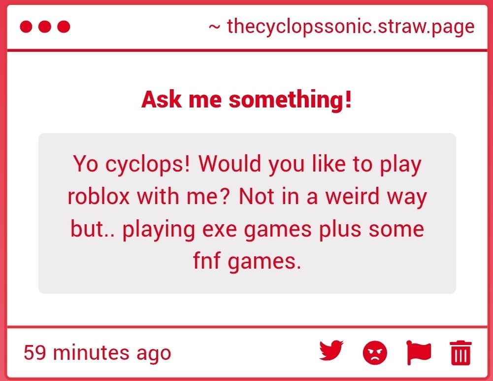 Th3_Cyclops's tweet photo. ❝𝐖𝐡𝐲 𝐧𝐨𝐭, 𝐫𝐢𝐠𝐡𝐭?❞

Here is the account https://t.co/NzOv26oFsu