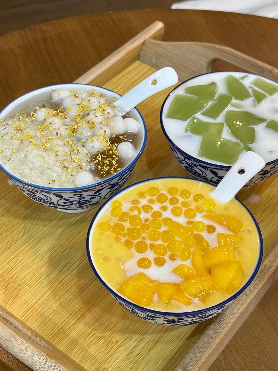 tide_charl__218's tweet photo. [My sweet dessert today is glutinous rice wine with osmanthus, it’s truly amazing!]， https://t.co/RbkgT8oA9U