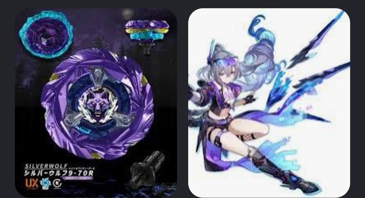 BagusWi89088403's tweet photo. @YagiNaito @MaryDjiang The purple one aesthetically silver wolf coded https://t.co/mU6HqhzdSt