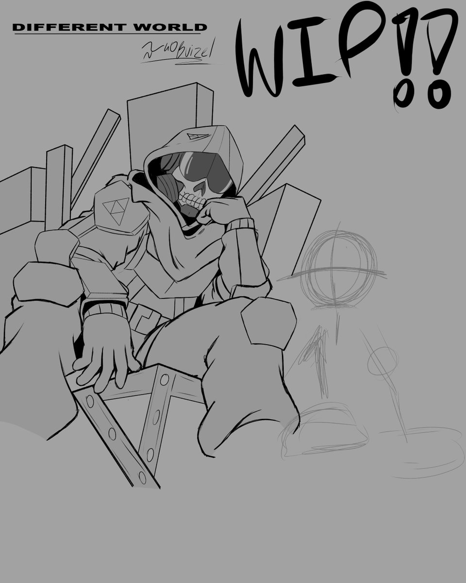 JLoBui's tweet photo. WIP!!! 
A sketch for my book series that I am writing: Different World. Gonna be my two main protagonists: Kaneki and Buddy 
© Different World https://t.co/kCx8BaXrYs
