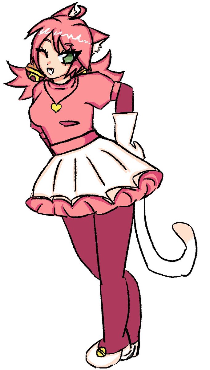 beatodesu's tweet photo. SHE’S A NYA NYA GIRL! https://t.co/SeFWWq8eSf