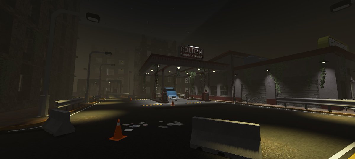 Quailrnv's tweet photo. Dark horror / post-apocalyptic environment build Focused on atmospheric street lighting, dense fog, and detailed prop placement for survival/horror games.
Open for Roblox map building, environment art, and lighting setups! DMs are open.
#RobloxStudio #RobloxDev #3denvironment https://t.co/5HGiLgXaJo