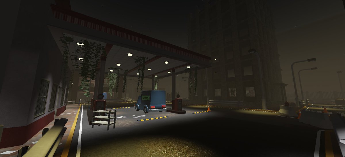 Quailrnv's tweet photo. Dark horror / post-apocalyptic environment build Focused on atmospheric street lighting, dense fog, and detailed prop placement for survival/horror games.
Open for Roblox map building, environment art, and lighting setups! DMs are open.
#RobloxStudio #RobloxDev #3denvironment https://t.co/5HGiLgXaJo