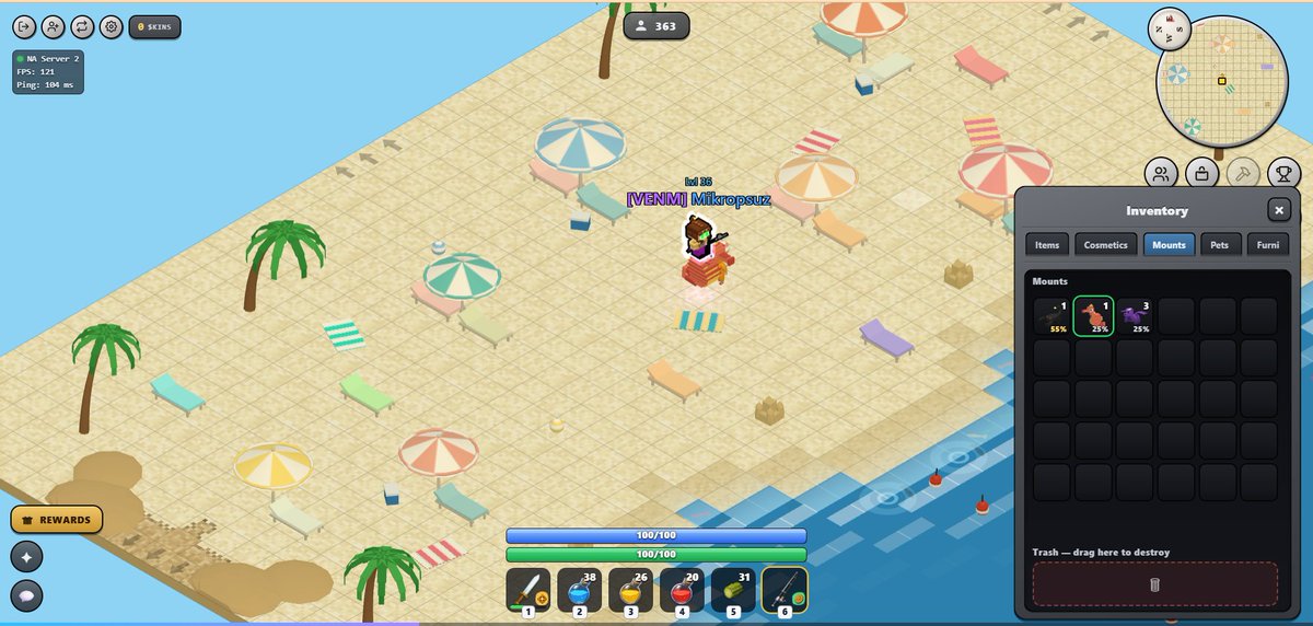mikropsuz's tweet photo. I just catched a seahorse ! @PlayKintara first in game as well, Carapace Helm is also still the first in game , One of the coolest mounts ingame so far imo the seahorse, Also i do not think the deep sea mounts will be very high supply https://t.co/a6d1Hn4cdL