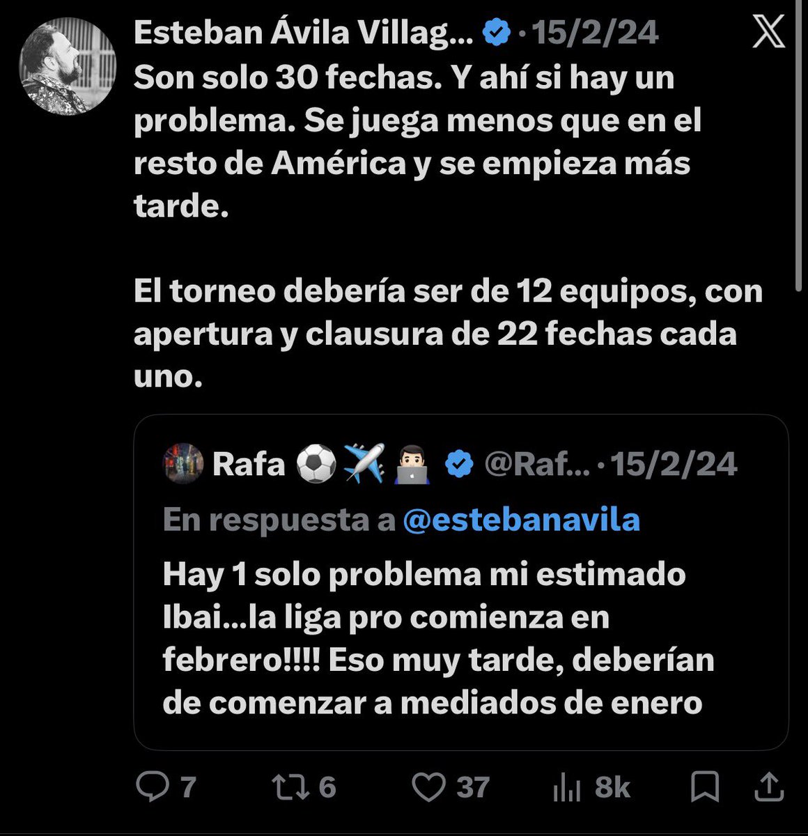 Azul_Toda1vida's tweet photo. @estebanavila No te gusta el formato 2019
No te gusta un torneo de 30 fechas
No te gustan los Hexagonales
Sí fueran 12 equipos dirían que somos la peor liga del mundo.
Solo emiten odio ustedes, cuando no son nada en nuestro futbol. 
No hay equipo ni liga que sobreviva con estadios vacíos. https://t.co/LDSDJw4Dcq
