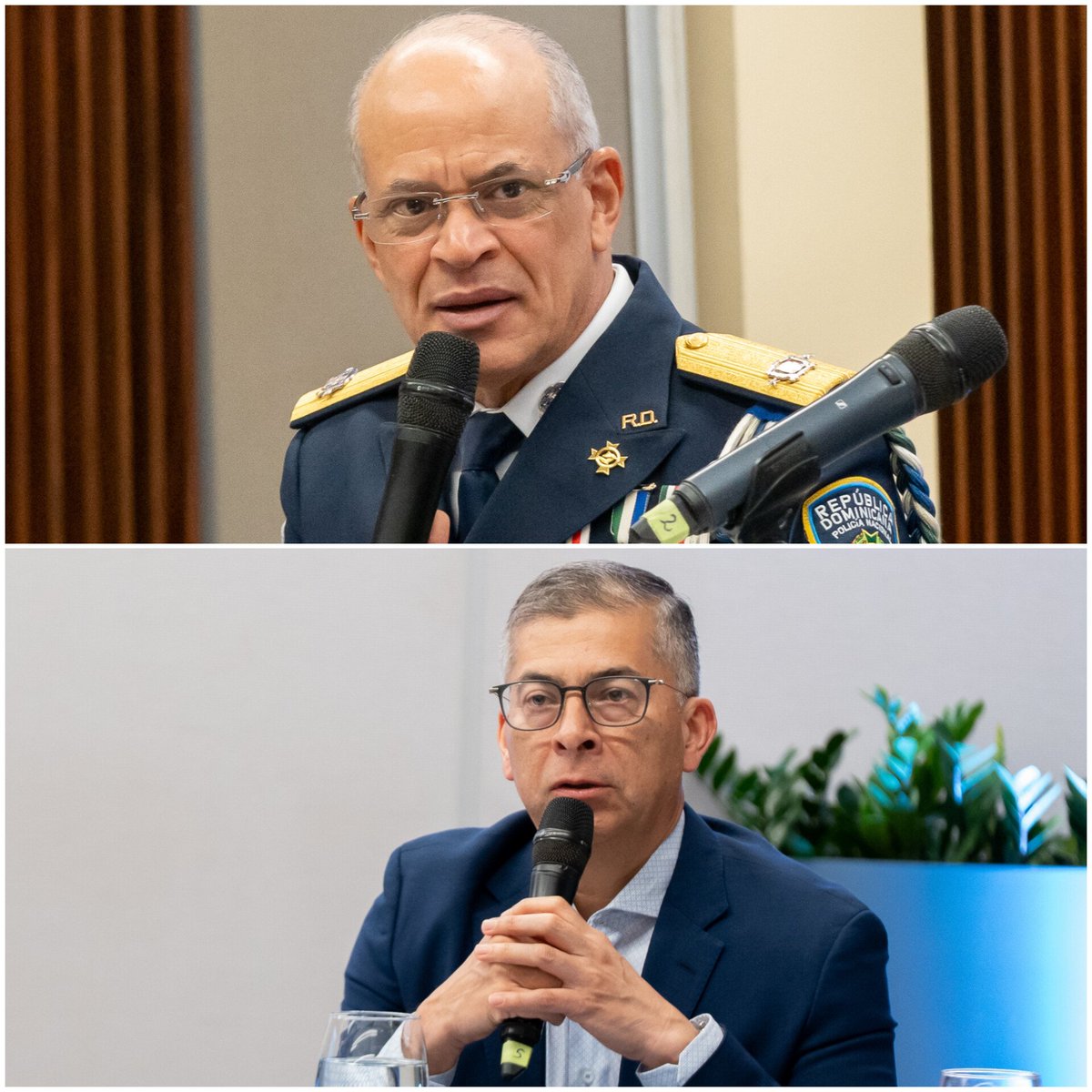 airdmedia's tweet photo. La seguridad ciudadana es un tema que requiere la articulación y el compromiso de distintos sectores de la sociedad.

Recibimos al director general de la Policía Nacional (@PoliciaRD), mayor general Ernesto Rafael Rodríguez García; al comisionado ejecutivo para la Reforma Policial, general Luis Ernesto García Hernández; al General Martín Tapia Sánchez, inspector general de la Policía; al General Francisco Pimentel, director de Transformación Policial y a Elena Viyella, pasada presidente de la AIRD y miembro de la Comité Consultivo para la Transformación Financiera y Administrativa de la Policía, quienes sostuvieron un intercambio con miembros de nuestra Directiva Nacional sobre seguridad ciudadana, prevención y la implementación de planes, estrategias y políticas de transformación y profesionalización de la Policía Nacional.

Durante la visita, conversamos sobre los avances y desafíos de este proceso, así como sobre la importancia de la colaboración entre todos los sectores de la sociedad para contribuir a un país más seguro.

Gracias al mayor general Ernesto Rafael Rodríguez García y a todo su equipo por su visita y por este intercambio, que permitió compartir perspectivas sobre un tema de alto interés para nuestro país.