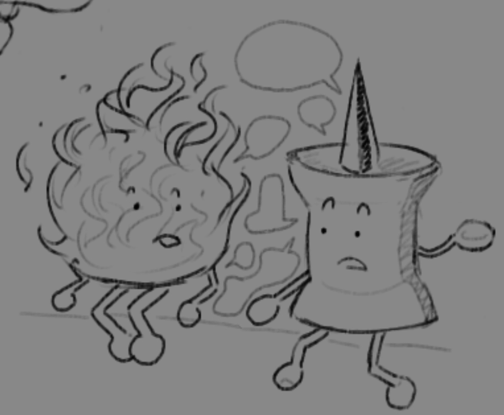 clown_cook's tweet photo. #firepin interacting and scaredy cat firey https://t.co/H3cP7JSLh5