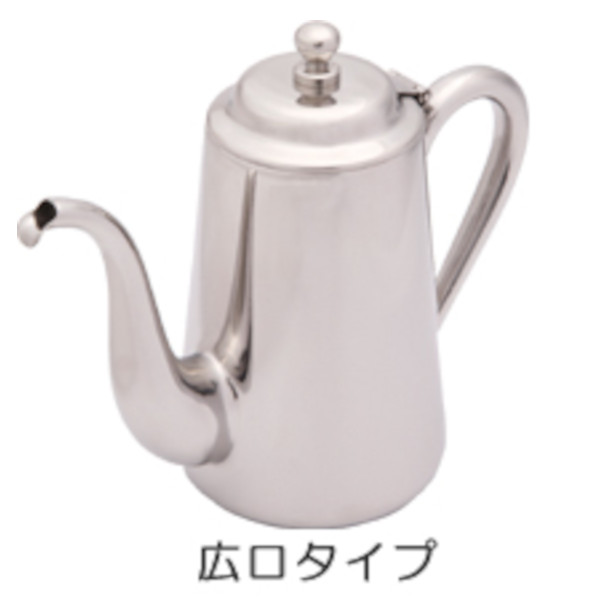 facoffee_bot's tweet photo. 【kono/コーノ】コーノ特別仕様ユキワM-5ポット(広口)
コーノ特別仕様ユキワ製ドリップポットです。注ぎ口は広口タイプになります。プロ御用達の逸品です。
https://t.co/kD39quFK1F
#kono #コーノ #ドリップポット #広口 #即納 #ドリップ #カフェ #喫茶店 #coffee #cafe #FaCoffee https://t.co/yhbhwWI9L9