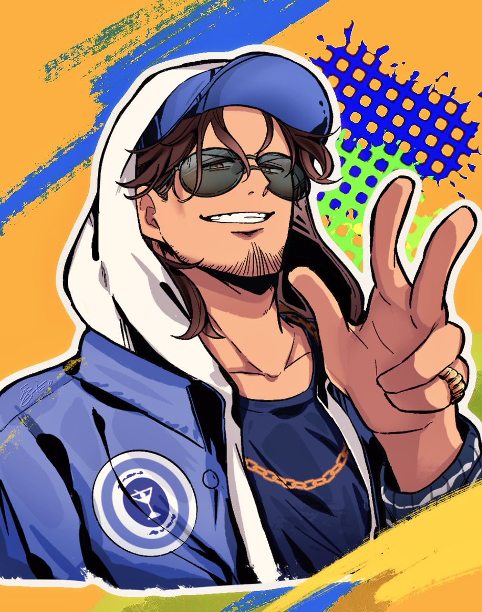 lka_Kouta's tweet photo. #デラスのお品書き 
エンジョーイっ！

（ツリーにサングラス無しあり） https://t.co/bNIb5ioWDd