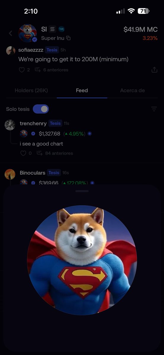 SofiaExtre8397's tweet photo. @finkd Invest in SI before it rises to 100M 

DEW9dSN6QpWyNthphCpMmAbZP1Q4cEKR9xQXAri98WDP https://t.co/xTOevv6swM