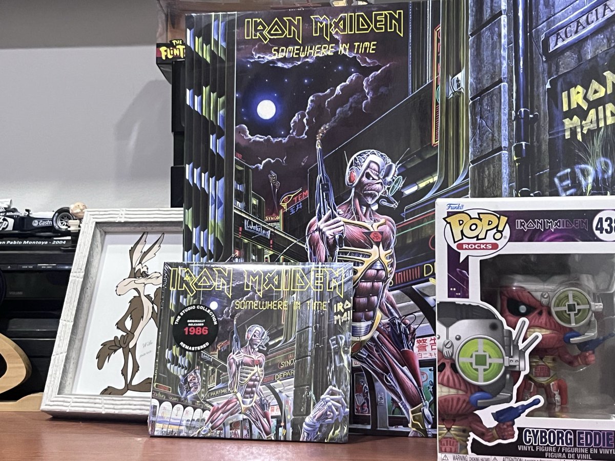 Fulgencio1984's tweet photo. Gloria eterna a la creaciΓ³n mΓ‘s inconmensurable de @IronMaiden
40 π―οΈ #SomewhereinTime
Si de referirise al disco de la vida, este es ! https://t.co/6uiyCiFUwQ