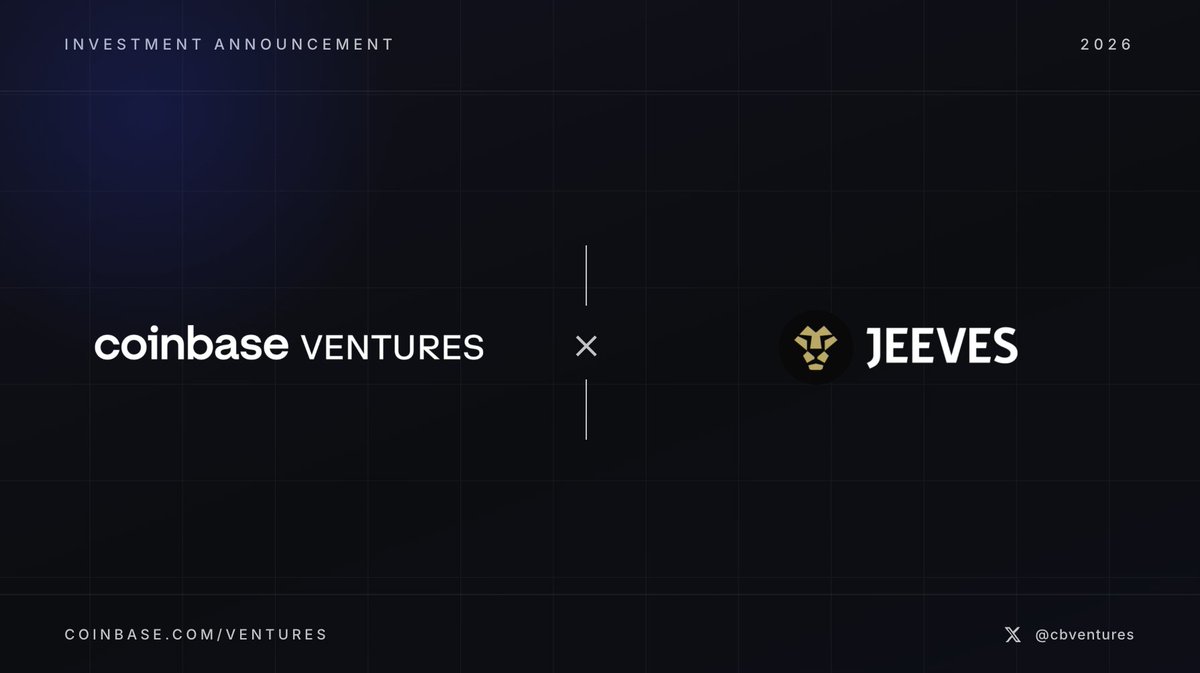 cbventures's tweet photo. Stablecoins have moved from an emerging rail to practical infrastructure for global enterprises. @jeeves_inc pairs that infrastructure with real distribution. Excited to back the team as they bring faster, more efficient financial operations to businesses across markets. https://t.co/lXDrtldYsB