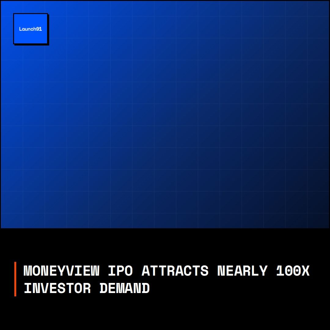 launch91ai's tweet photo. Moneyview's IPO closed with nearly 100X oversubscription! QIBs drove demand over 227X for the digital lending platform. A clear sign of strong investor confidence in India's fintech sector. #MoneyviewIPO #Fintech

https://t.co/HsocttruOX https://t.co/npbhh5ro9q