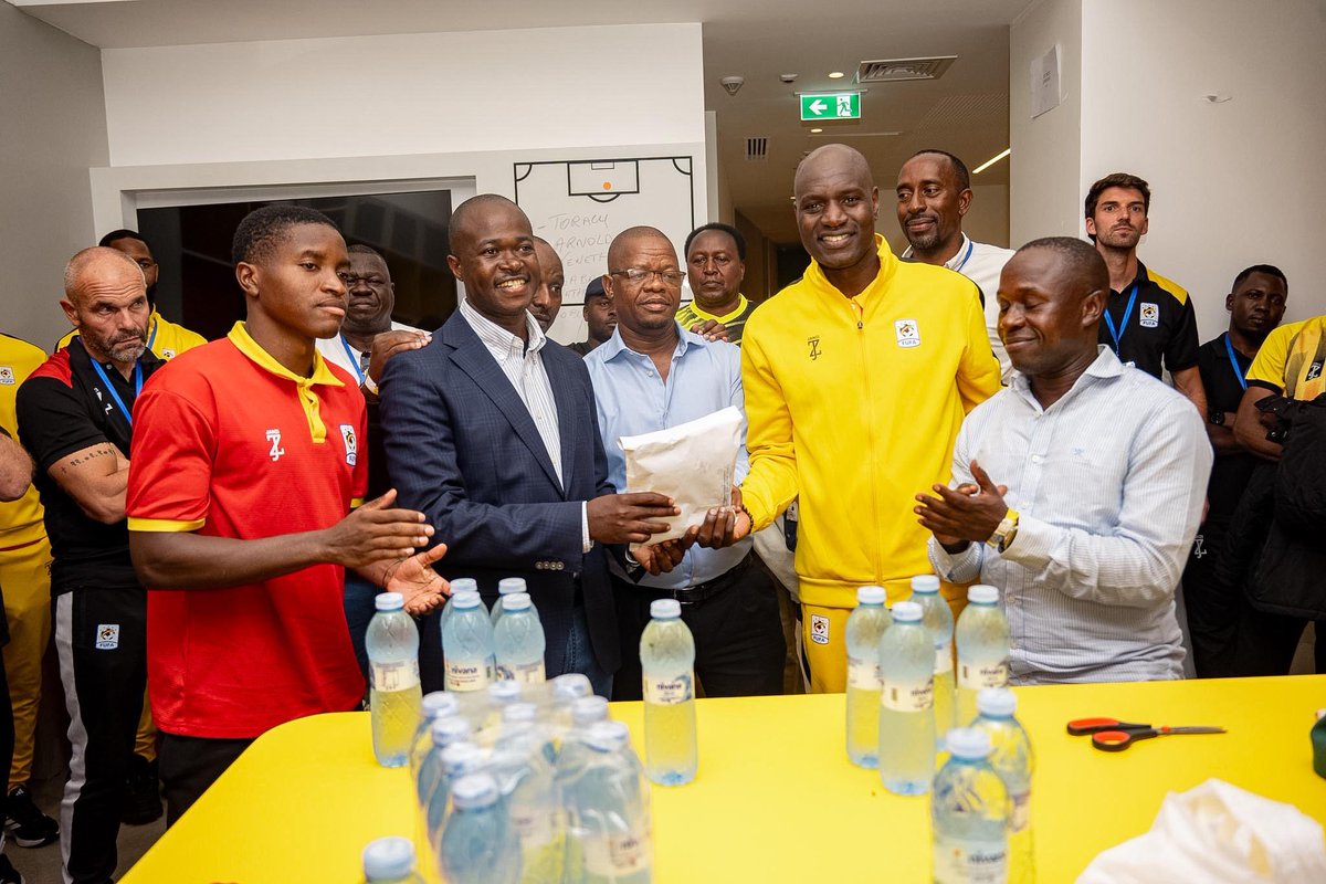 OgwangOgwang's tweet photo. Congratulations to the @UgandaCranes for a historic win at Hoima City Stadium against Libya in the #TotalEnergiesAFCON2027 qualifier. 
Today’s win marks the beginning of very many wins and memories at the beautiful Hoima City Stadium. 

In a special way, I wish to thank The Chairman of PLU Gen. @mkainerugaba for the 30 Million token of appreciation to the boys for their win against Libya.
Thank you Hon. @DaudiKabanda for delivering the message to the boys on behalf of Gen. @mkainerugaba. 

To the Ugandans that filled up Hoima City Stadium, thank you for turning up. In football, we say that fans are the 12th and the most important player on the pitch because your continued presence in the stands is a great push to the boys.

Congratulations to the boys once again.
