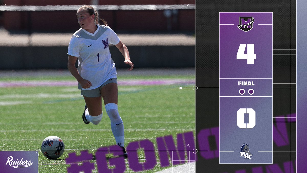 purpleraiders's tweet photo. Women's Soccer: Raiders Record Third Straight Shutout in Win Over Mount Aloysius https://t.co/nxz026qLrM #GoMountGo https://t.co/QQTFipWSNM