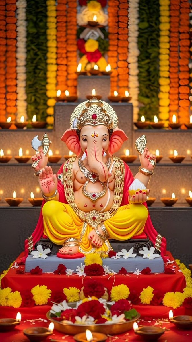 _KSHATRIYA11's tweet photo. वक्रतुंड महाकाय, सूर्य कोटि समप्रभ।
निर्विघ्नम कुरु मे देव, सर्वकार्येषु सर्वदा॥🚩

#जय_श्री_गणेश🙏

शुभ प्रभात वंदन🌹 https://t.co/AUWo8DlKvq
