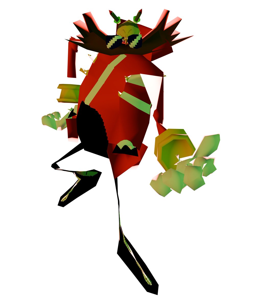 JustNikoNek's tweet photo. eGmen, my latest creation, oh yeah, he's better than eggman, who is eggman bru, this is my goat eGmen https://t.co/eBA8YchWOv