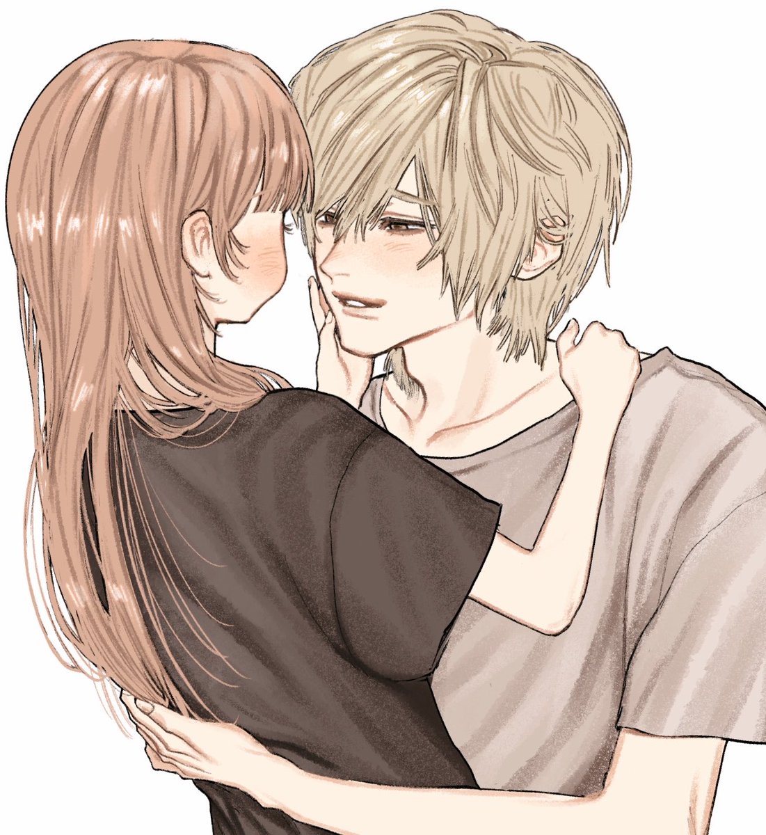 HAMUMAOU's tweet photo. #oc #創作男女 https://t.co/YRZcIDSlAu