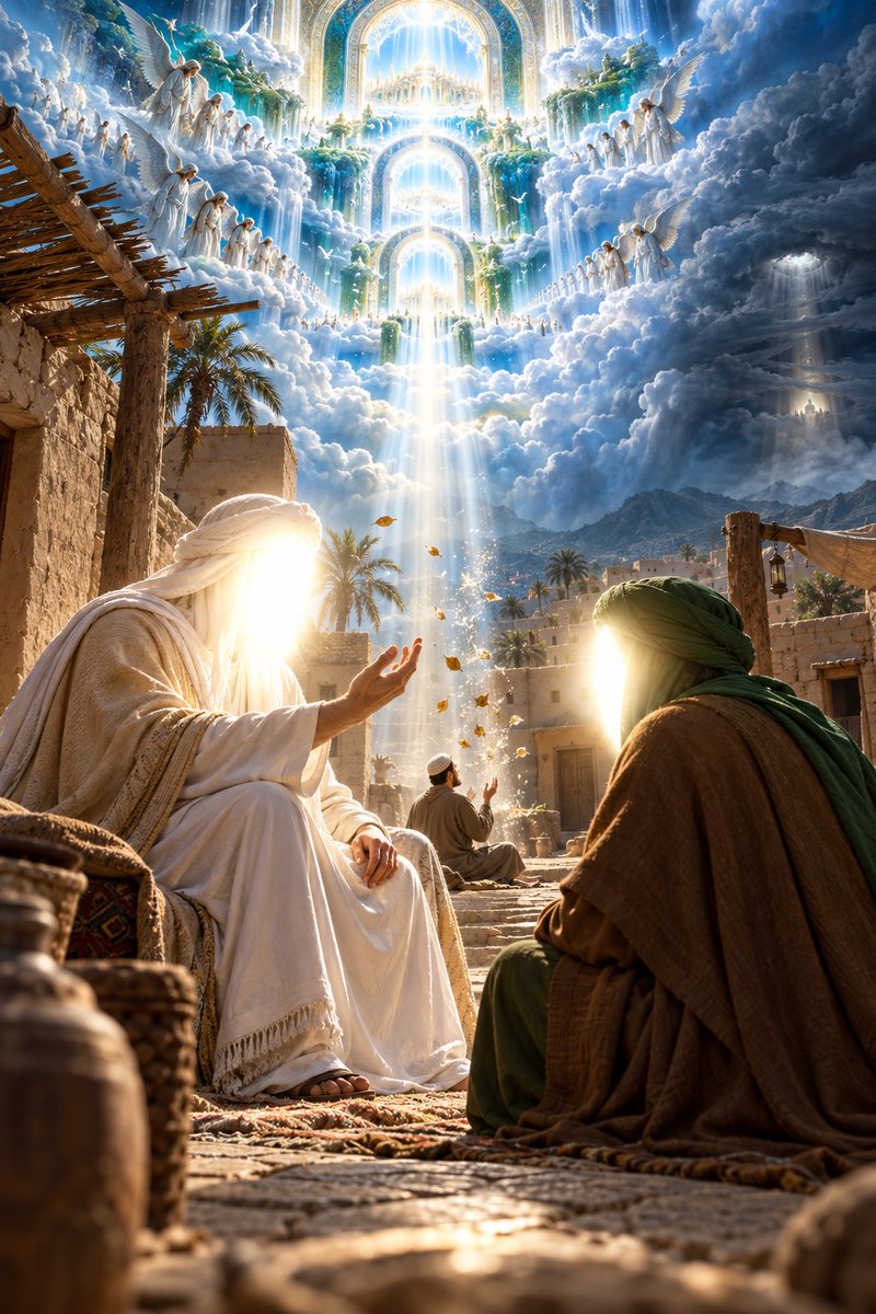 Najm072's tweet photo. روي ان رسول اللّٰه ﷺ 
قال ذات يوم للأمير المؤمنين عليه السلام:
«ألا أُبشرك ؟».

فقال عليه السلام :
«بلى، بأبي أنت وأمي، فإنك لم تزل مبشراً بكل خير».

فقال ﷺ:
«أخبرني جبرئيل آنفًا بالعجب».

فقال له عليٌّ عليه السلام:
«وما الذي أخبرك يا رسول اللّٰه؟».

✨ قال:

«أخبرني أنّ الرجل من أمتي
 إذا صلى عليّ وأتبع بالصلاة على أهل بيتي، 
فُتِحت له أبواب السماء، 
وصلت عليه الملائكة سبعين صلاة، 
وإن كان مذنبًا خطّاءً، 
ثم تتحات عنه الذنوب كما يتحات الورق من الشجر،
ويقول اللّٰه تبارك وتعالى: “لبّيك يا عبدي وسعديك”.

ويقول اللّٰه لملائكته: 
“يا ملائكتي، أنتم تصلون عليه سبعين صلاة، 
وأنا اصلي عليه سبع مئة صلاة”.

وإذا صلى عليّ ولم يُتبع بالصلاة على أهل بيتي، 
كان بينها وبين السماء سبعون حجابًا، 
ويقول اللّٰه جلّ جلاله: 
“لا لبّيك ولا سعديك، يا ملائكتي، 
لا تُصعدوا دعاءه إلا أن يُلحق بنبيي عترته”.

فلا يزال محجوبًا حتّى يُلحق بي أهل بيتي».

📚 المصدر: أمالي الصدوق.