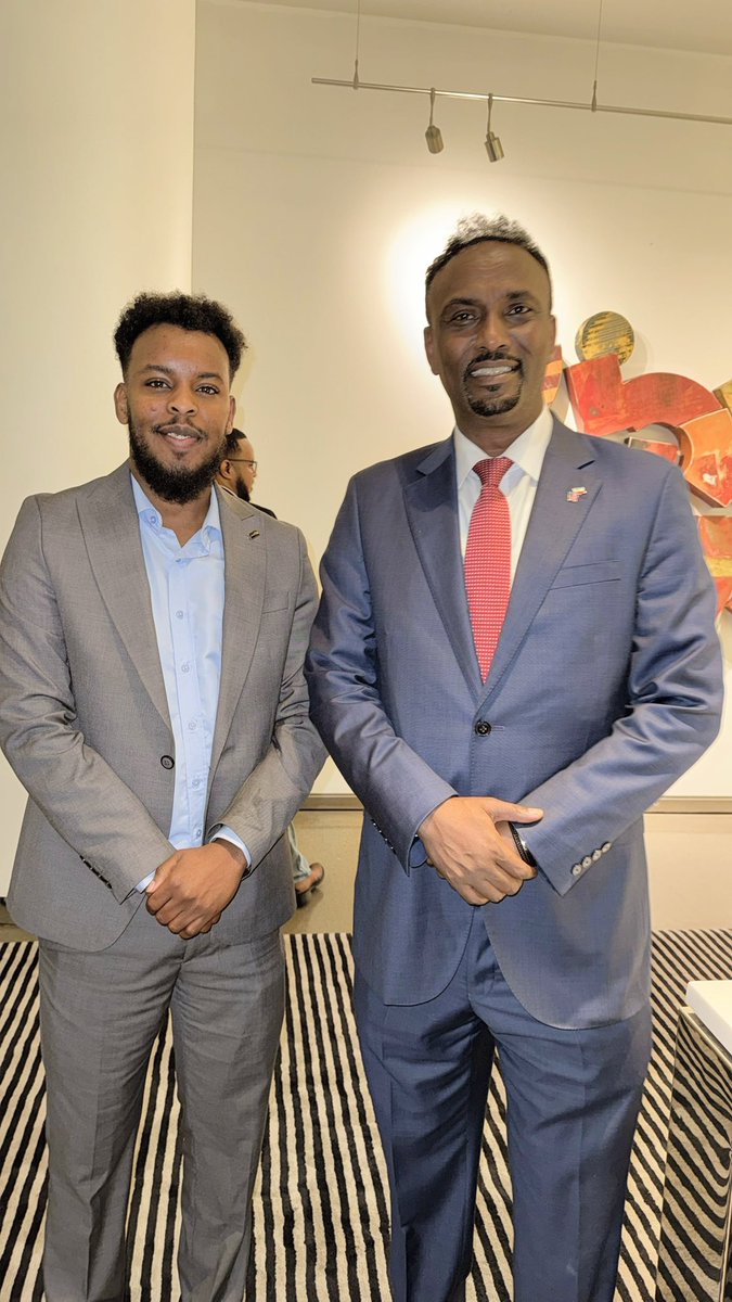 Hassam_Yare's tweet photo. It was an honor to welcome the high-level #Somaliland delegation to North America, including the Minister of Foreign Affairs, the Minister of the Presidency, and the Minister of Civil Aviation and Airport Development. https://t.co/Y1mb3kpU2Y