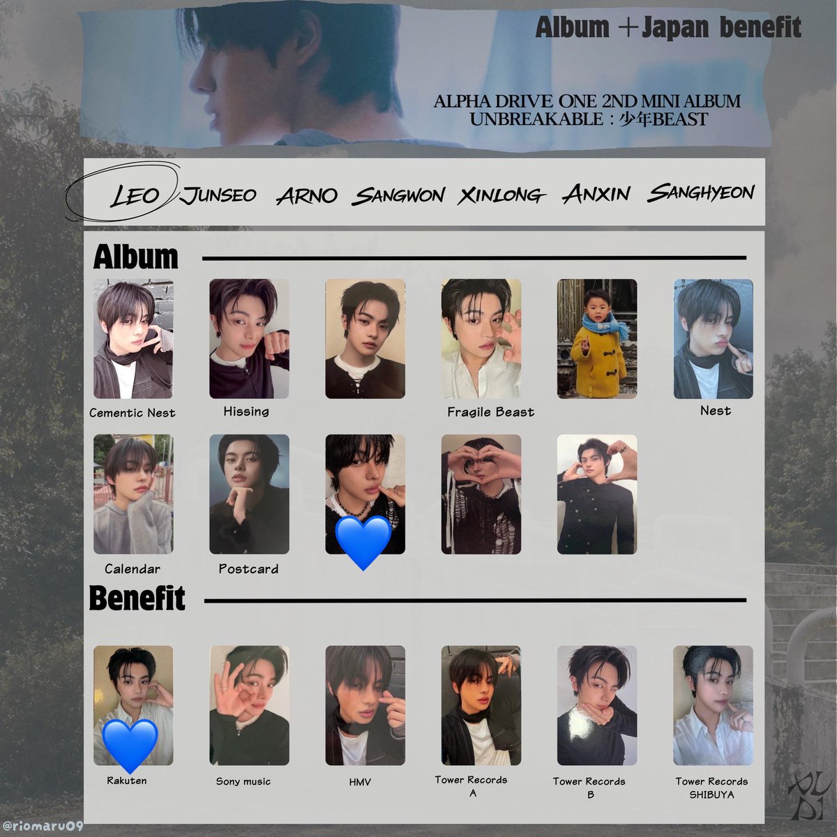 Yuleoria822's tweet photo. ALPHA DRIVE ONE ALD1 少年BEAST UNBREAKABLE 特典 トレカ 交換
POSTCARD Ver. 封入

【譲】POST CARD ver  封入 アンシン
楽天 アンシン

【求】画像2枚目参照
同種リオ

検索からもお気軽にお声掛けください！

📮郵便のみ https://t.co/RY9EJ41i3t