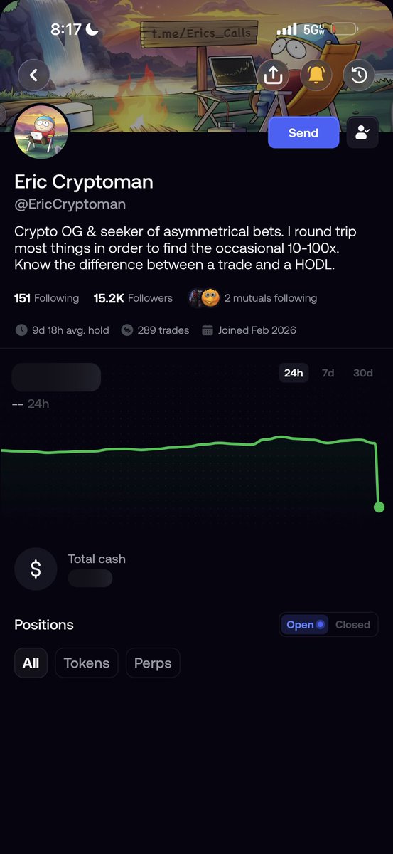 Josecrypto7's tweet photo. @EricCryptoman Done brother ✅ https://t.co/mKcC4JqYko