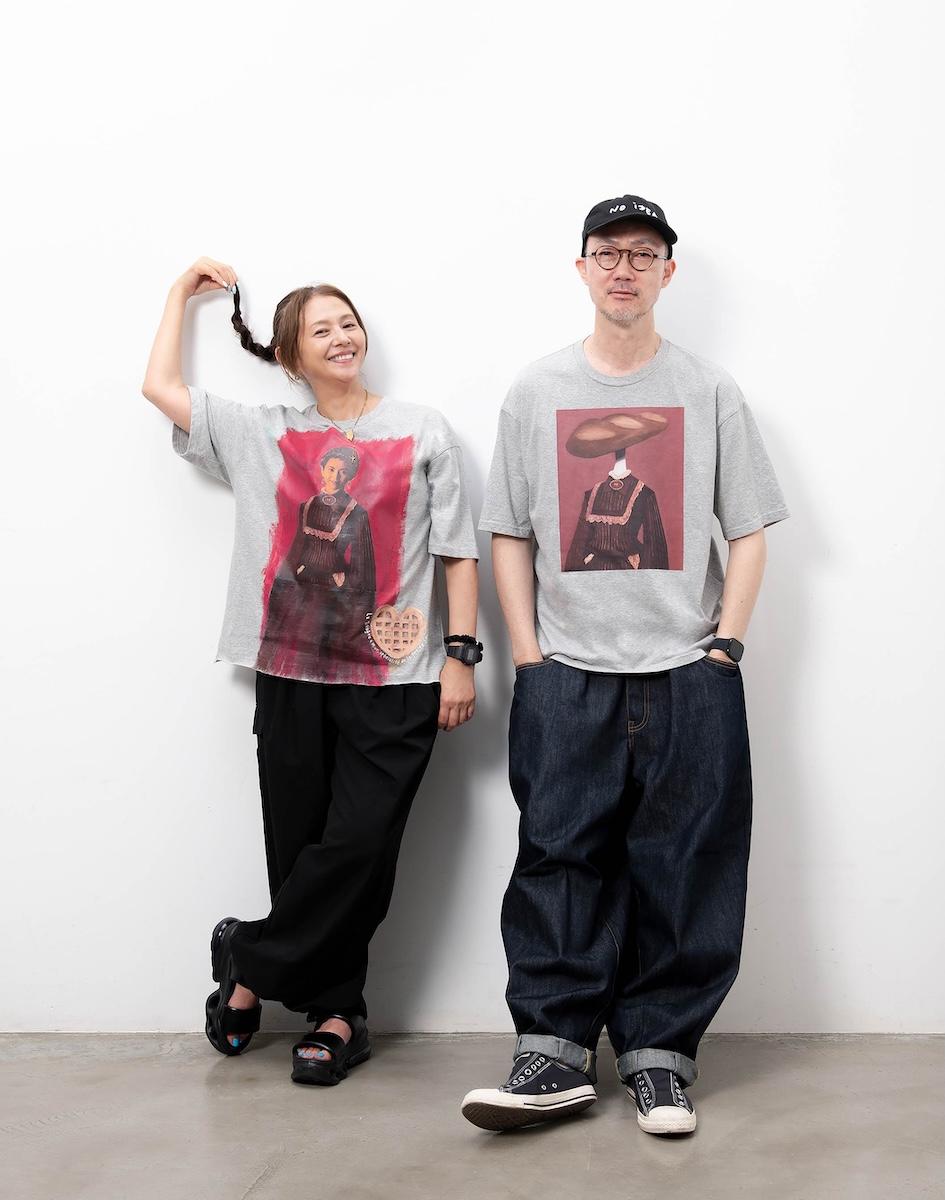 wwd_jp's tweet photo. 【本日最終日】小泉今日子がツアーで着用し、Ed TSUWAKIがアートワークを施したTシャツ全33点をアートピースとして初展示
https://t.co/df05xDe001 https://t.co/KAH3b2DZVM