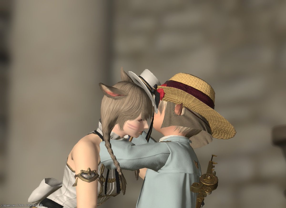 DamiDeathiimj's tweet photo. おはララ
一方的にハグしてるSS撮りました
相手さんのミコッテの目が死んでる気がしなくもない
どうか捕まりませんように！
#FF14 #FF14フレンド募集 #おはララ https://t.co/kHKSWwJPdf