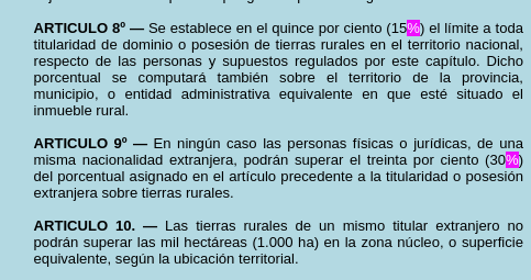 arilijalad's tweet photo. EXTRANJERIZACION por CARGUITO PARA EL HIJO

La movilización popular y el Congreso frenaron la extranjerización de las tierras que quería Milei.

La Corte Suprema se la acaba de dar: convalidó el DNU 70/2023 que derogaba la Ley de Tierras. 

Chau límite de 15% de venta del territorio del país, chau límite de 1.000 hectáreas de zona núcleo. Ahora pueden vender todo a extranjeros. 

Milei designó como juez al hijo de Horacio Rosartti, presidente de la Corte Suprema. 

Las tierras por un toma y daca entre el presidente del país y el presidente de la Corte Suprema.
