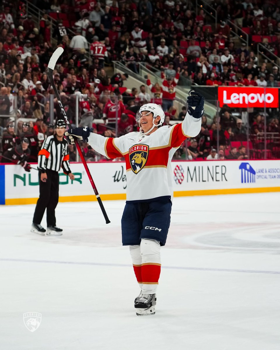FlaPanthers's tweet photo. GOT US GOING, GUS https://t.co/7FlqCF5EEq
