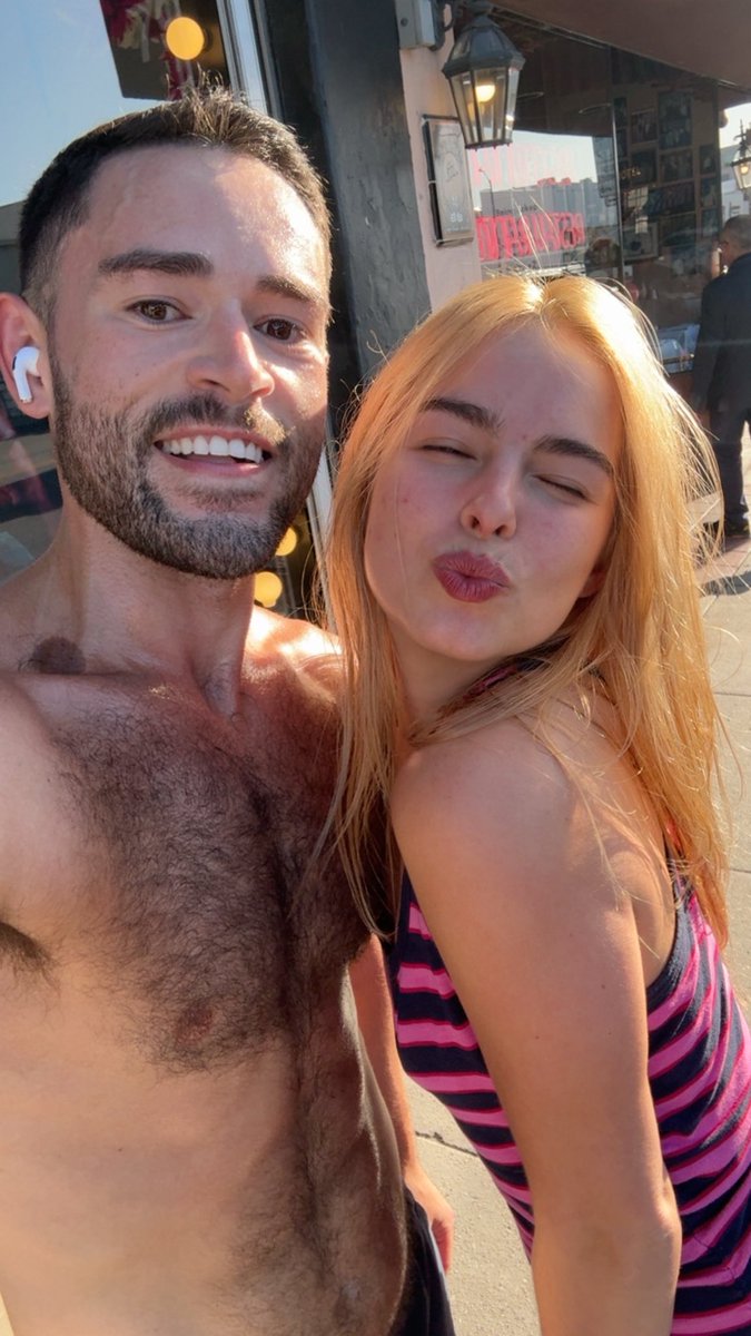 coreytimes's tweet photo. Ran into Addison Rae on my run… i wanted to give her a big hug but I was so sweaty 😭😭😭 https://t.co/dEYXuO309U