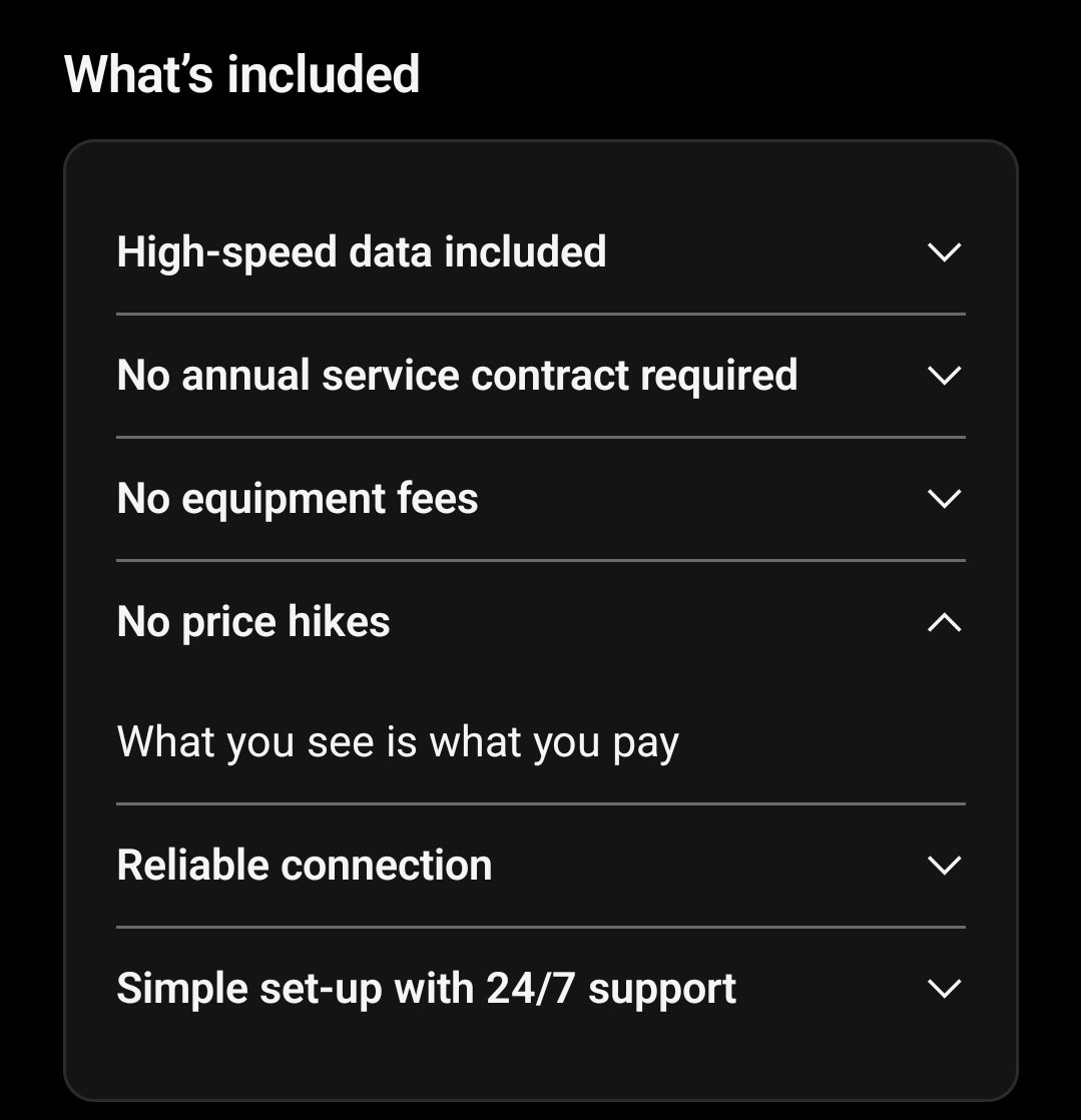 SGOE_'s tweet photo. @stetsondoggett Feel like my Home Internet line has the real price lock. That's what the feature description says. Though that wording can be stretched a bit. 

Unless they don't change much to those plans. https://t.co/owfJ6jSclB