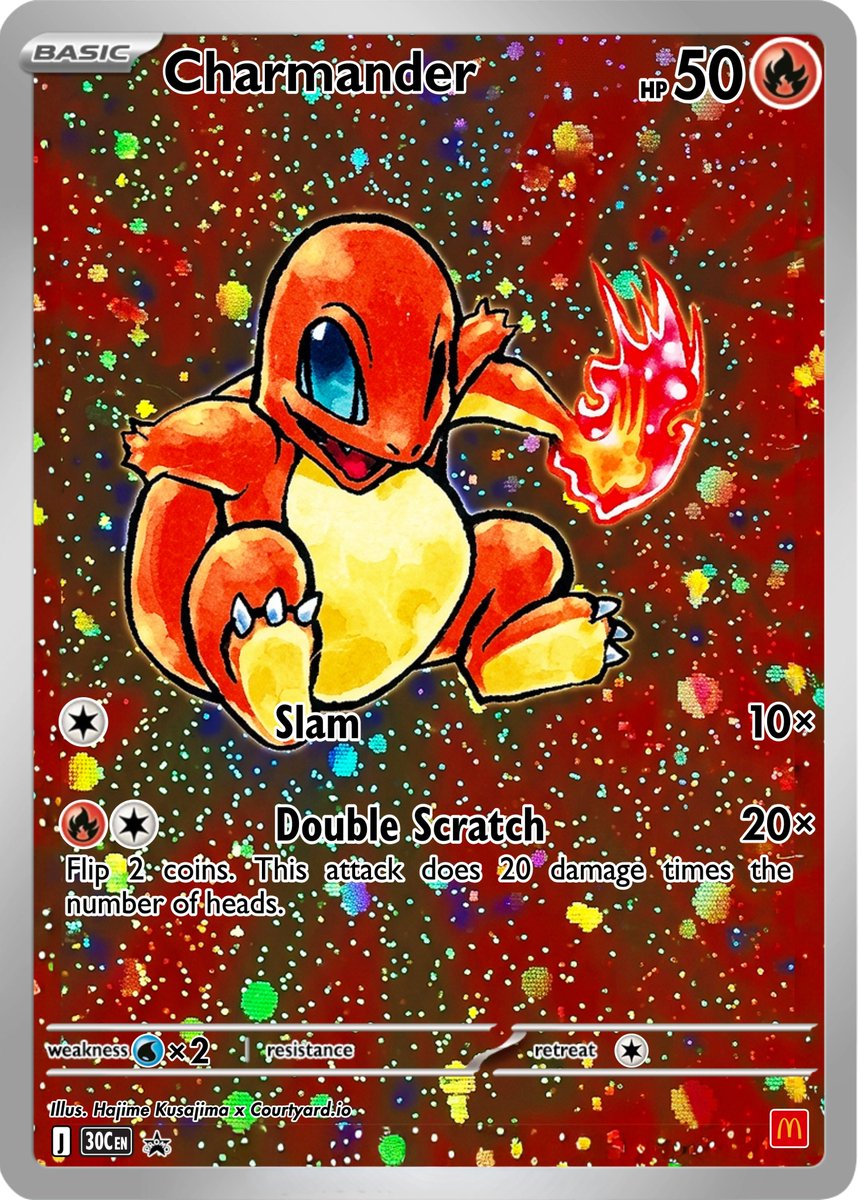 CardWire_'s tweet photo. Pokemon X McDonalds collaboration. Get your big mac, fries, and side of Pokemon history.

If you wait until lunch, they might be gone.

Choose breakfast. https://t.co/frJ7a8GZKl
