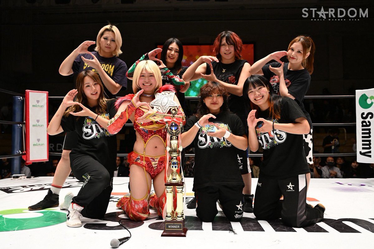 Waka_Mm3's tweet photo. おはよ〜☀

今日も素敵な一日にしようね☺️❤️

 #STARDOM https://t.co/bjEMKszGet